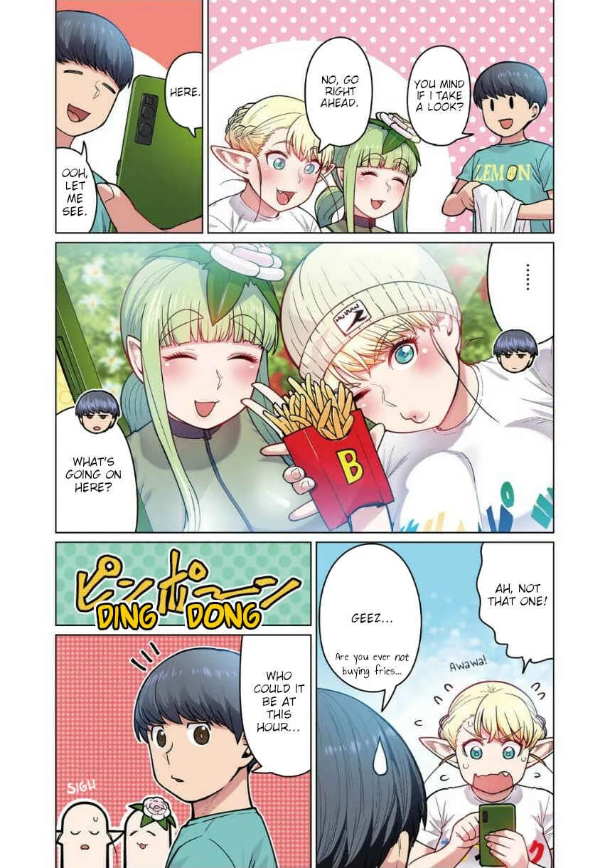 Shin Elf-san wa Yaserarenai. (Official Colored) Chapter 2: Greedy Flower - Page 21