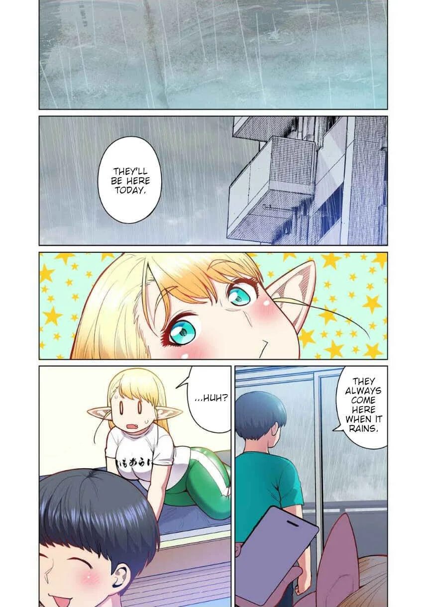 Shin Elf-san wa Yaserarenai. (Official Colored) Chapter 4: The Dog at the Door - Page 2
