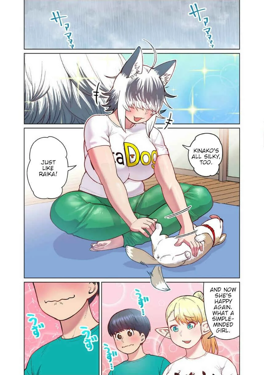 Shin Elf-san wa Yaserarenai. (Official Colored) Chapter 4: The Dog at the Door - Page 10
