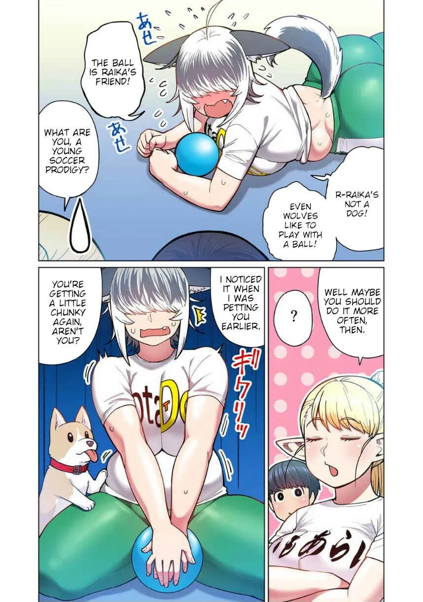 Shin Elf-san wa Yaserarenai. (Official Colored) Chapter 4: The Dog at the Door - Page 14