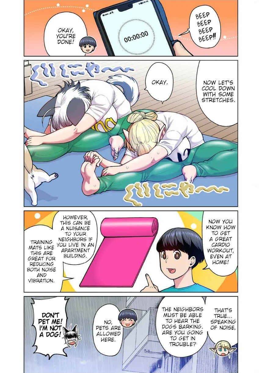 Shin Elf-san wa Yaserarenai. (Official Colored) Chapter 4: The Dog at the Door - Page 24