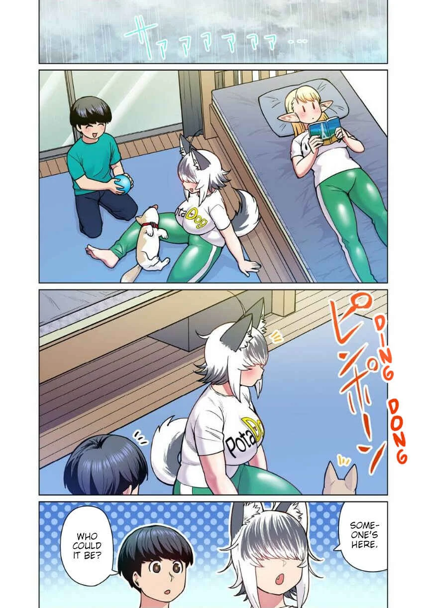 Shin Elf-san wa Yaserarenai. (Official Colored) Chapter 4: The Dog at the Door - Page 25