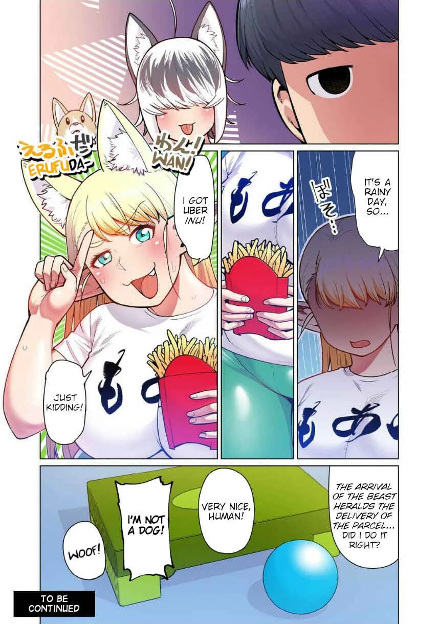 Shin Elf-san wa Yaserarenai. (Official Colored) Chapter 4: The Dog at the Door - Page 27