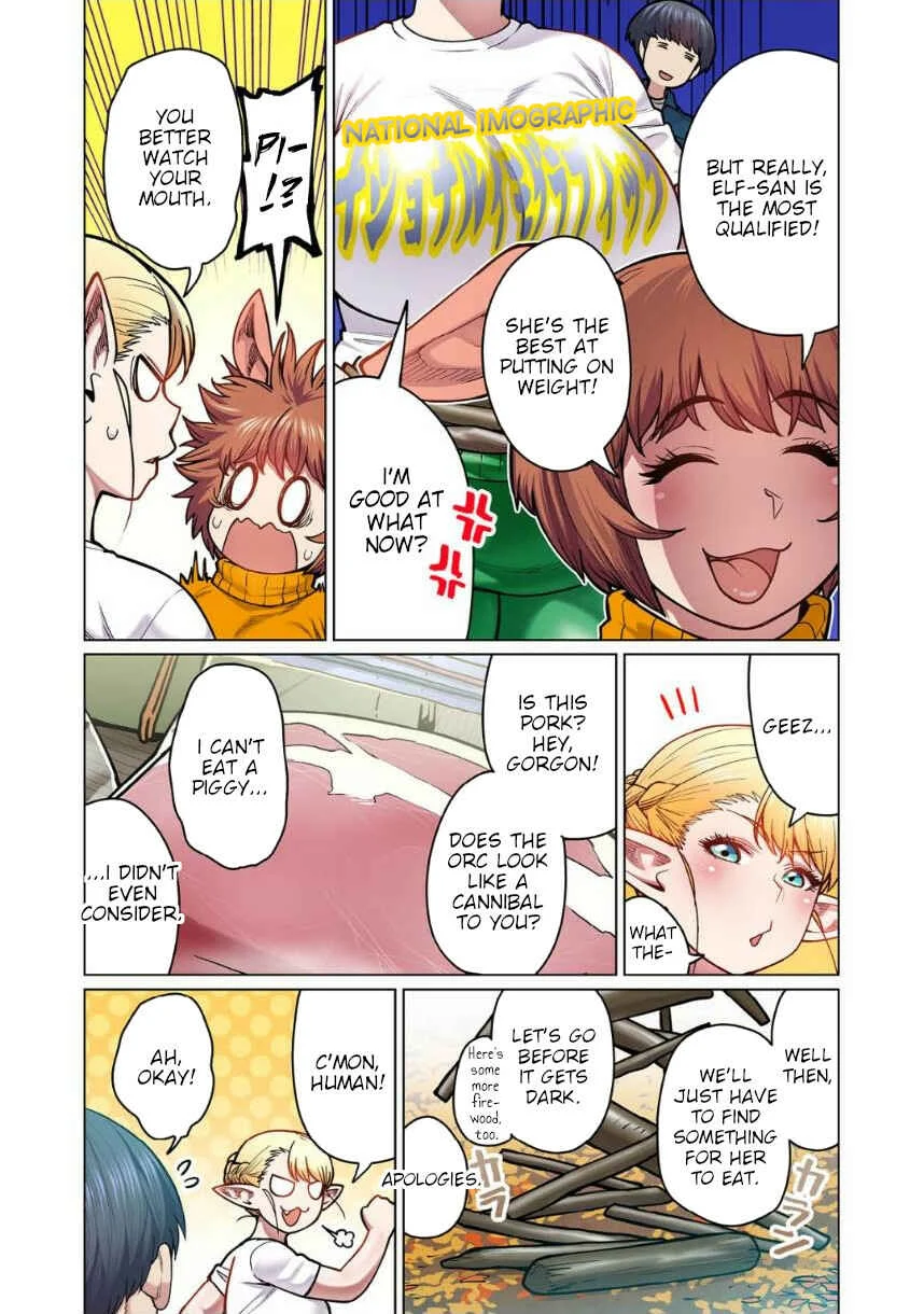 Shin Elf-san wa Yaserarenai. (Official Colored) Chapter 5: Forest Pig - Page 23