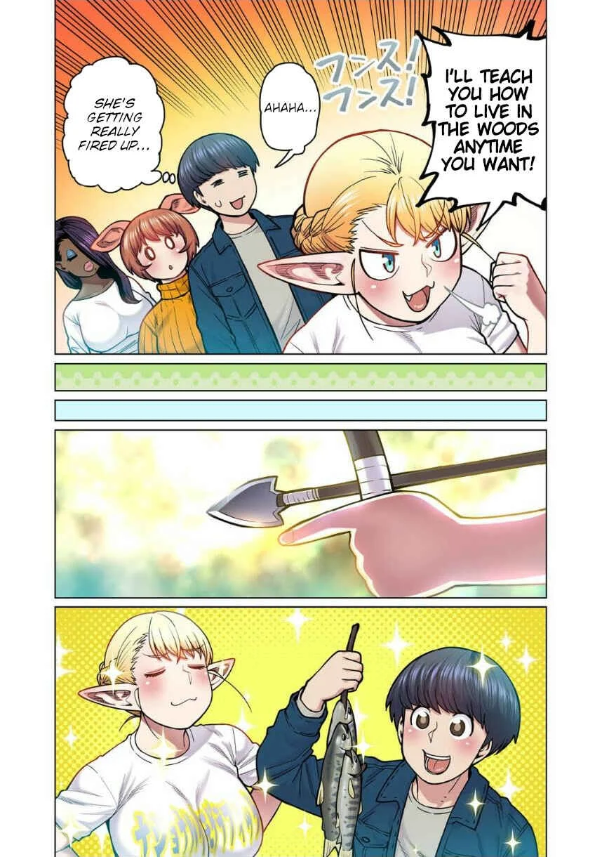 Shin Elf-san wa Yaserarenai. (Official Colored) Chapter 5: Forest Pig - Page 24