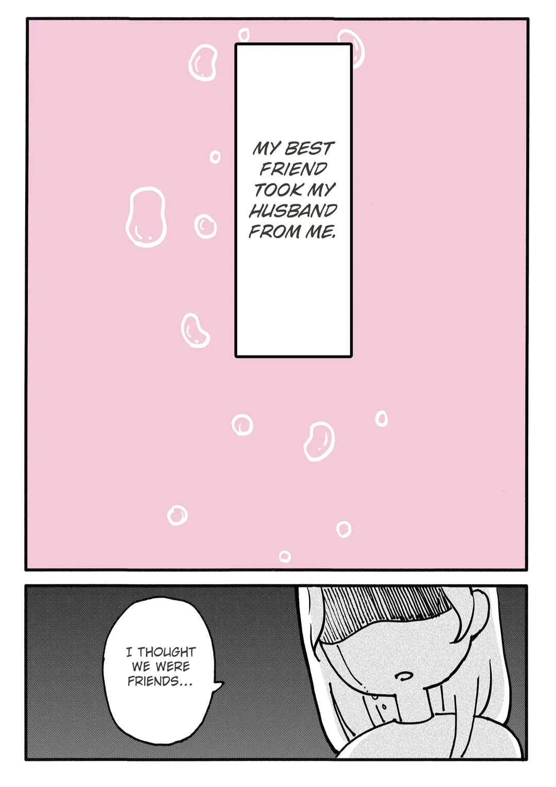 Shin'yuu no Furin Aite wa, Otto deshita Chapter 1 - Page 1