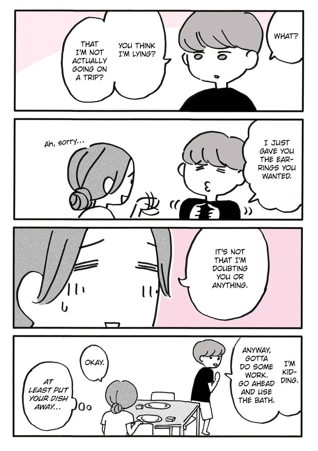 Shin'yuu no Furin Aite wa, Otto deshita Chapter 3 - Page 3
