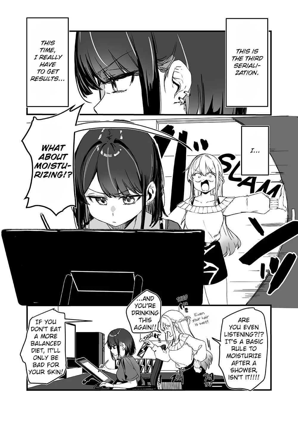 Shinaba, Morotomo Chapter 1: The Daily Lives of a Certain Manga Artist Duo - Page 2