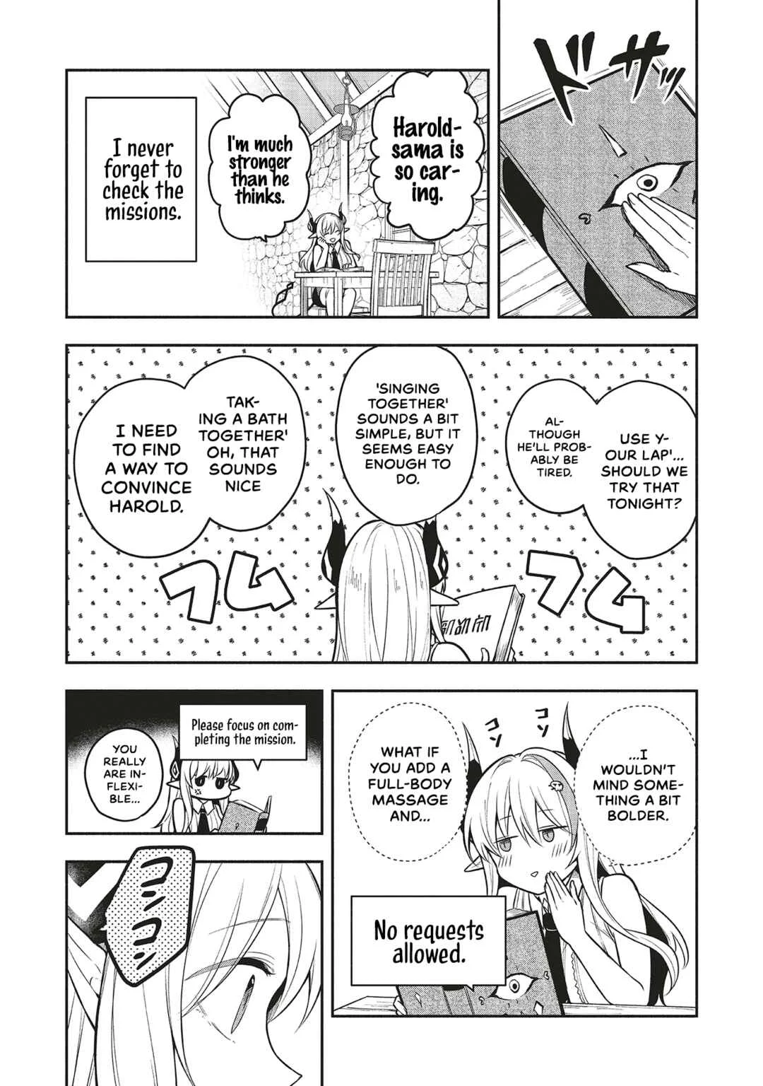 Shinkon Quest - Maou no Musume wa Majime Yuusha wo Otoshitai Chapter 5.1: Finding happiness in having someone to say 'i'm leaving' - Page 4