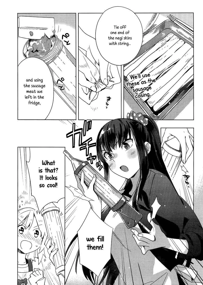 Shinmai Shimai no Futari Gohan Chapter 3: Negi Sausage - Page 21
