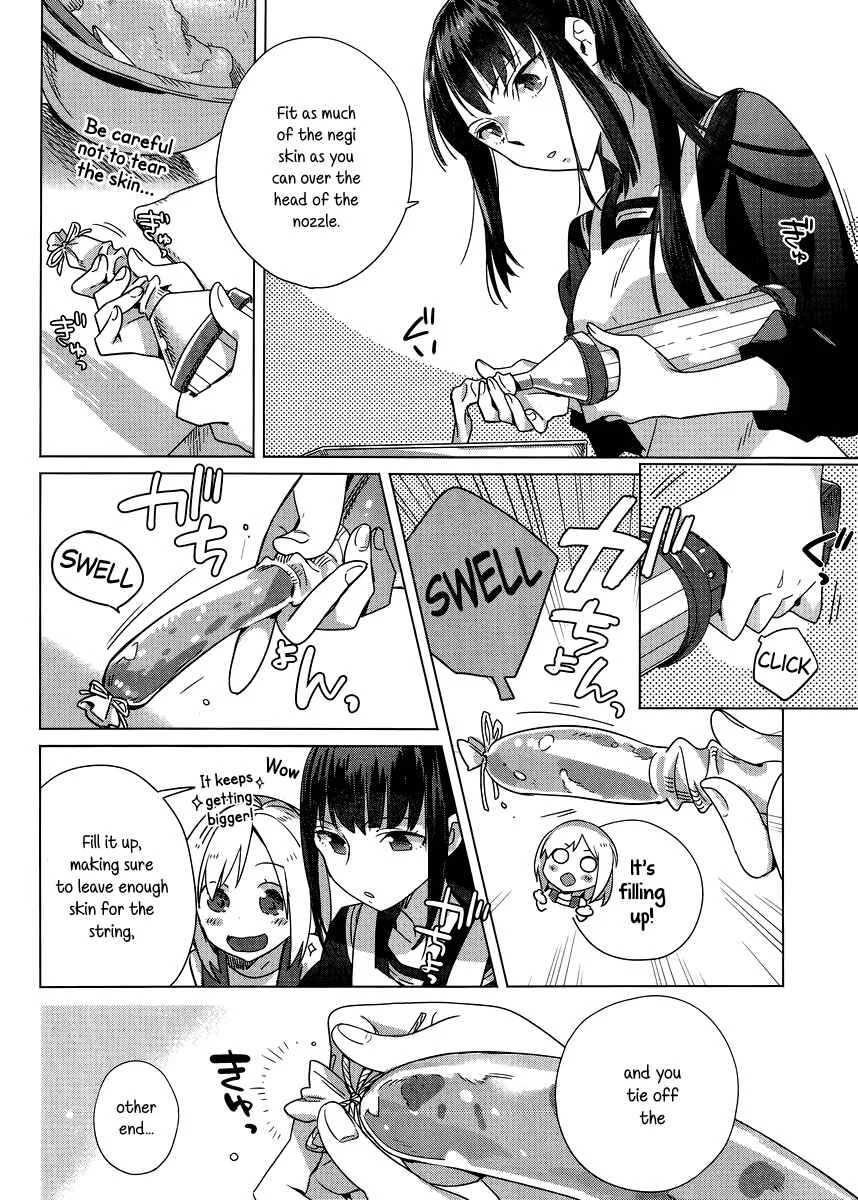 Shinmai Shimai no Futari Gohan Chapter 3: Negi Sausage - Page 22
