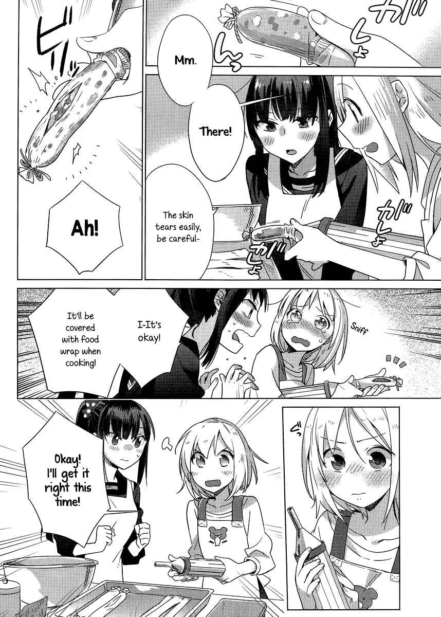 Shinmai Shimai no Futari Gohan Chapter 3: Negi Sausage - Page 24