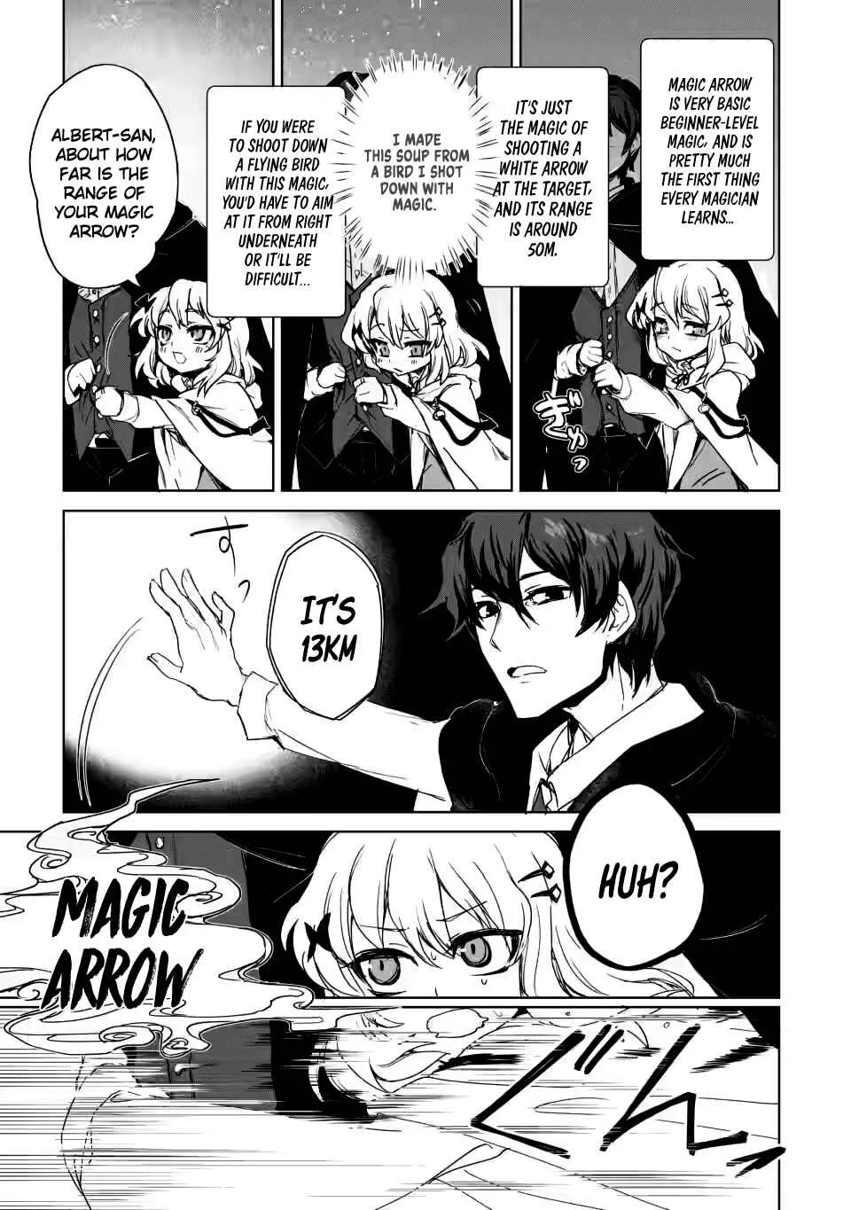 Shokyuu Majutsu Magic Arrow wo Kyokugen made Kitaetara Chapter 1.1 - Page 9