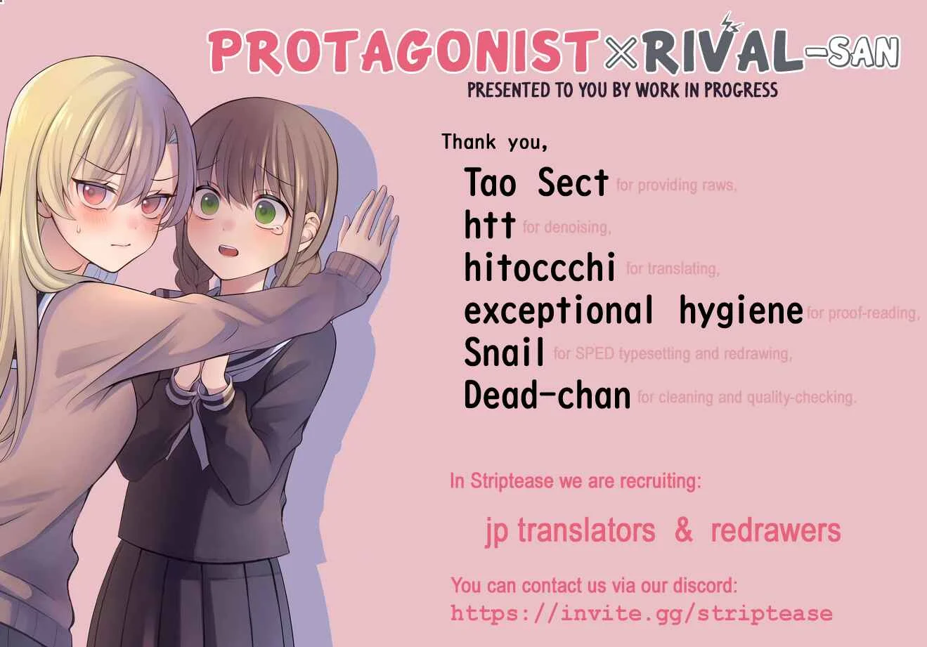 Shoujo Manga Protagonist x Rival-San (Magazine) Chapter 5 - Page 1