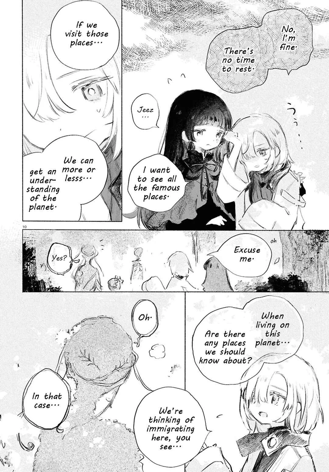 Shoujo Seikan Hyouryuuki Chapter 1: Planet of Flames - Page 13