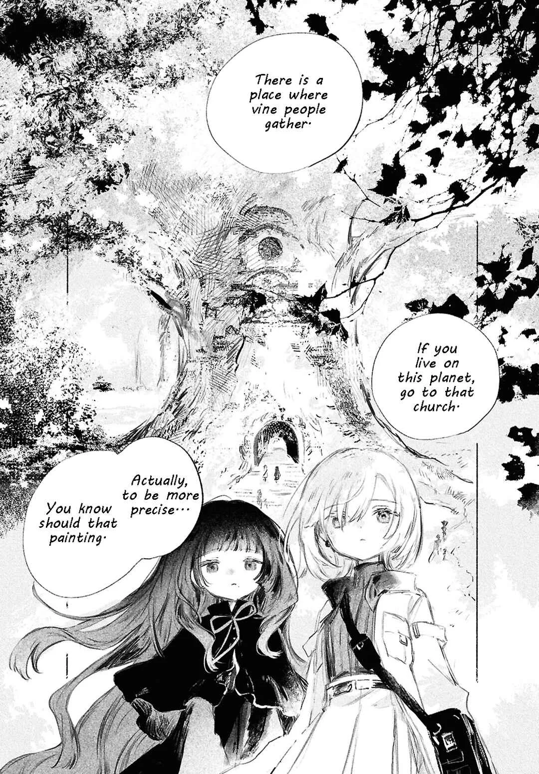 Shoujo Seikan Hyouryuuki Chapter 1: Planet of Flames - Page 14