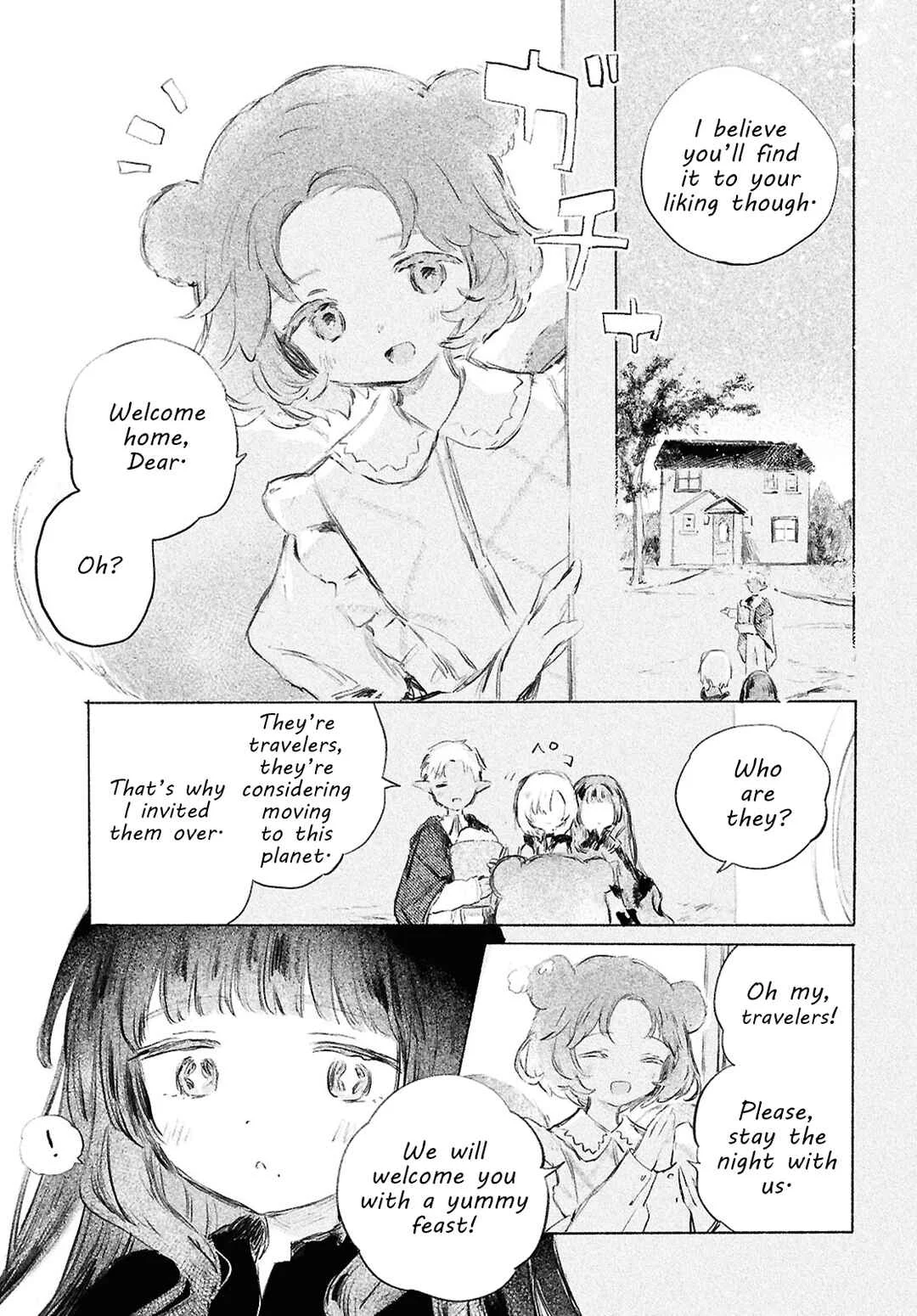 Shoujo Seikan Hyouryuuki Chapter 2: Planet of God - Page 9