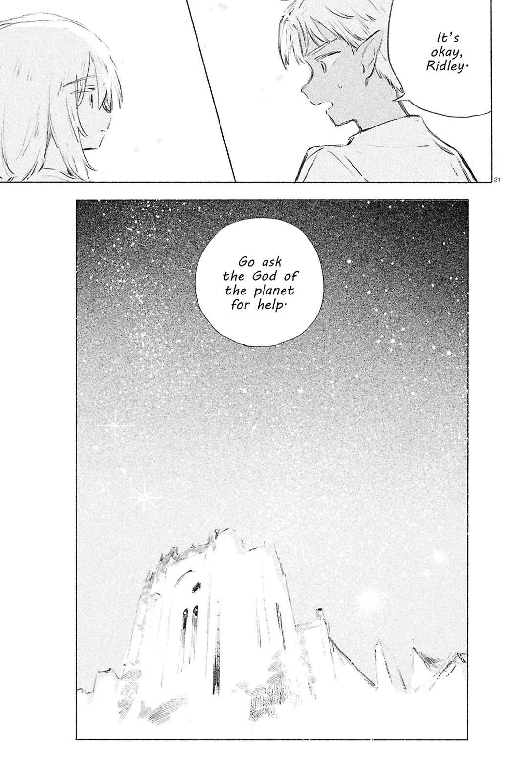 Shoujo Seikan Hyouryuuki Chapter 2: Planet of God - Page 21