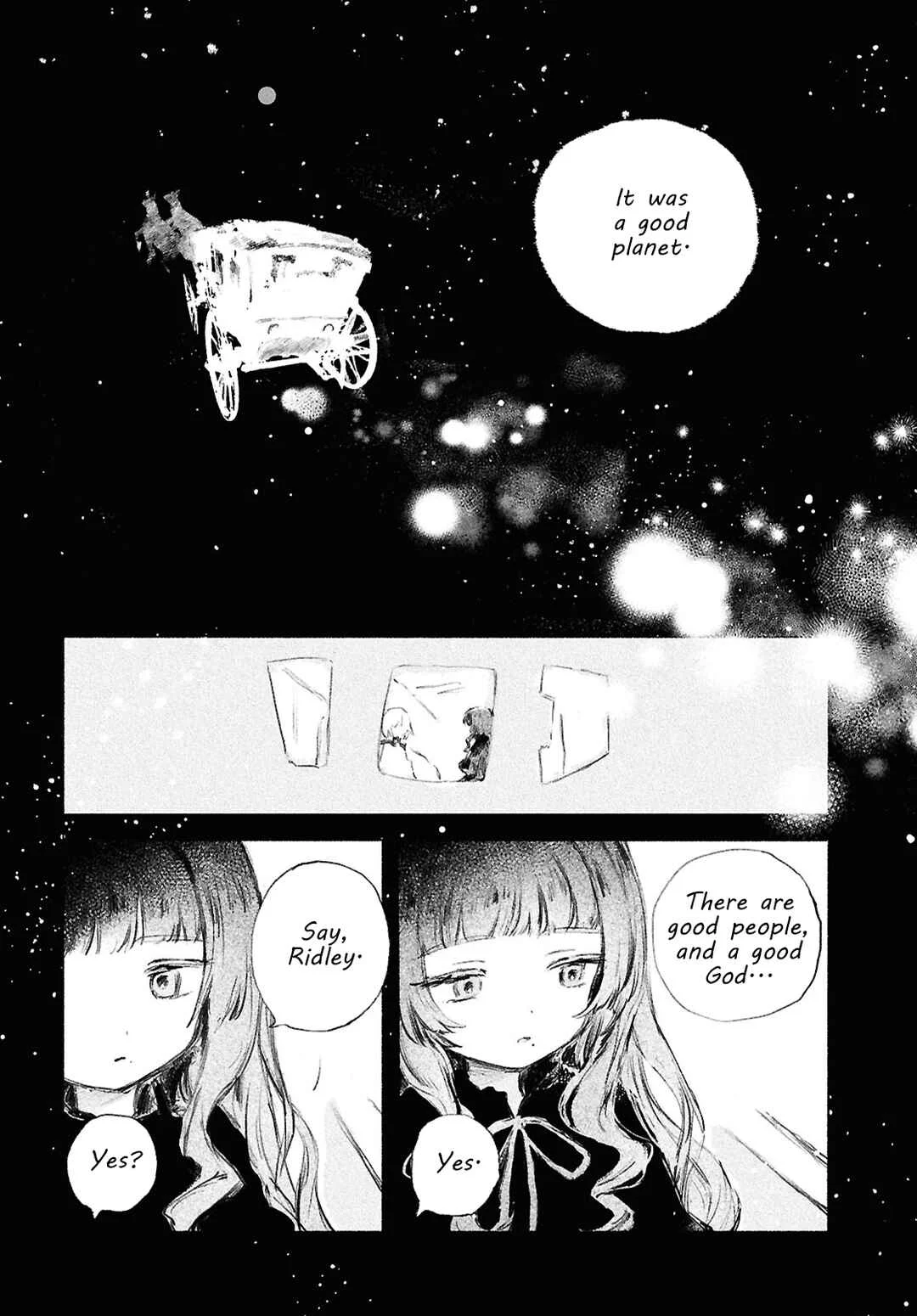 Shoujo Seikan Hyouryuuki Chapter 2: Planet of God - Page 39