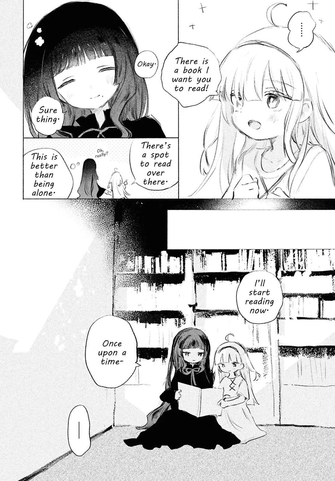 Shoujo Seikan Hyouryuuki Chapter 4: Planet of Books - Page 4
