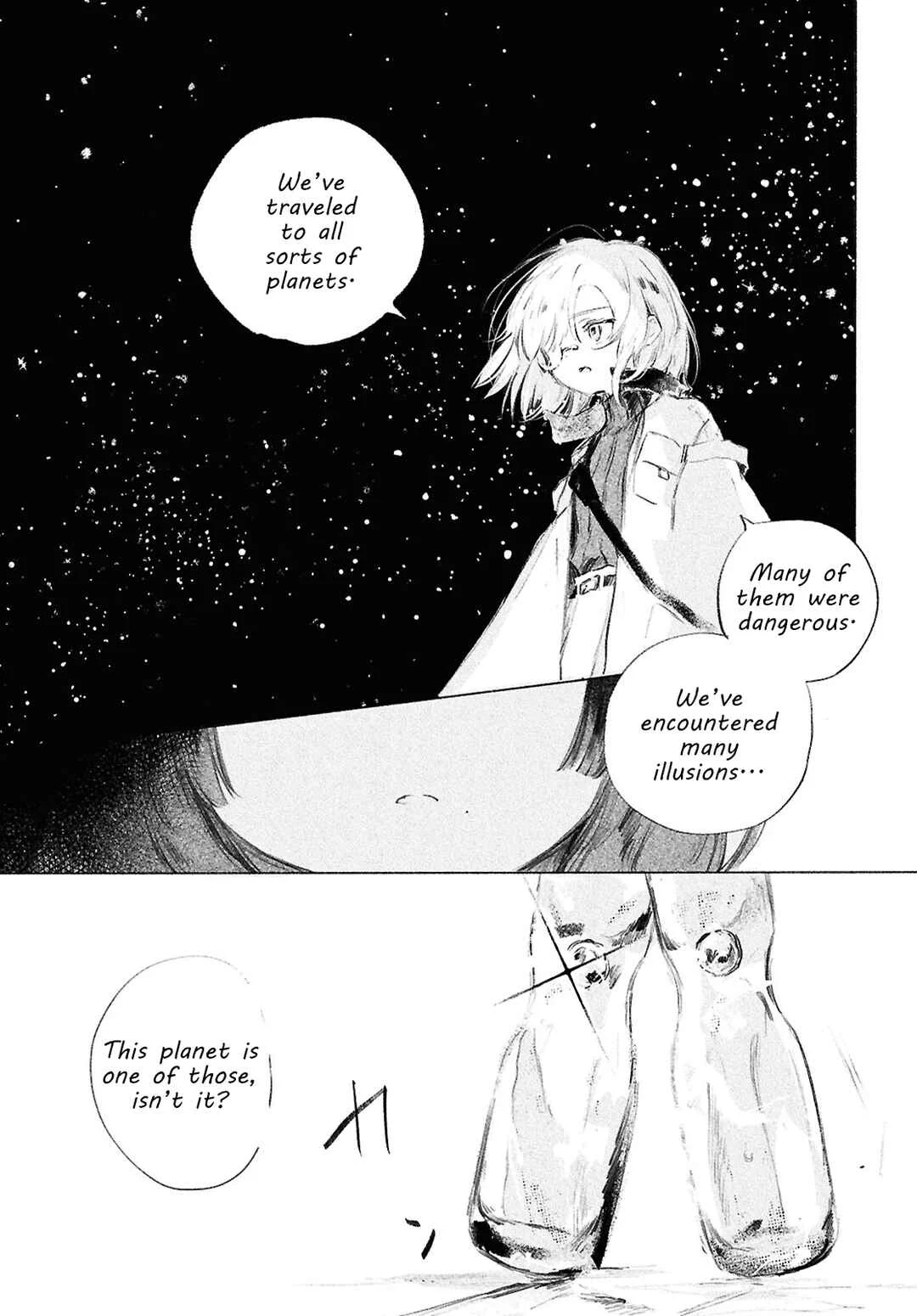 Shoujo Seikan Hyouryuuki Chapter 5: Planet of Summer - Page 14