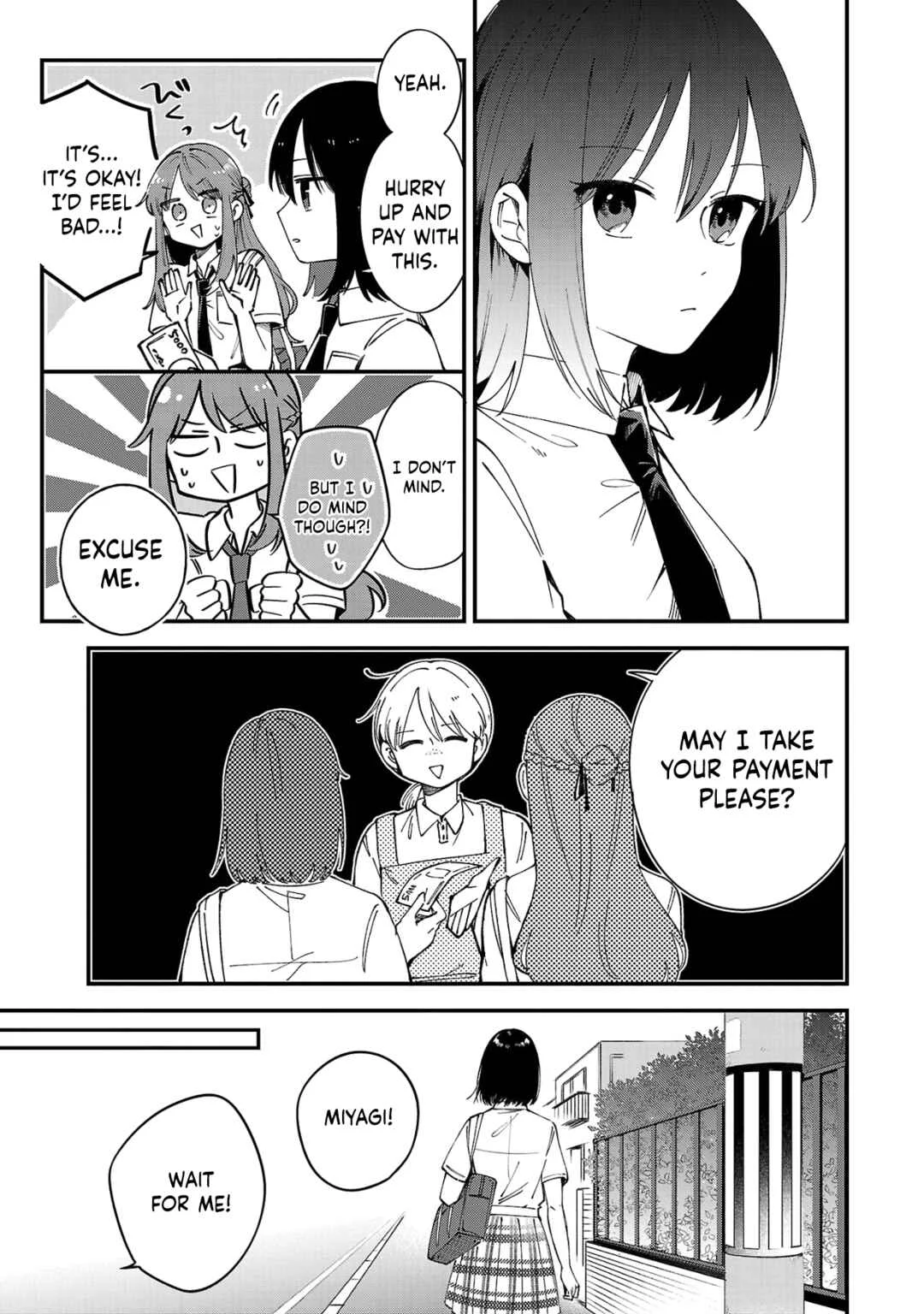 Shuu ni Ichido Classmate wo Kau Hanashi: Futari no Jikan, Iiwake no 5000-en Chapter 2: Miyagi Will Give Me 5,000 Yen Again Today (Part 1) - Page 11