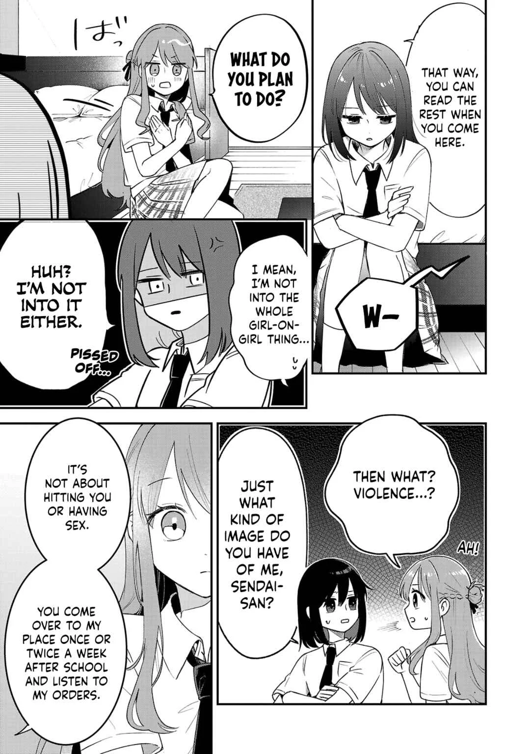 Shuu ni Ichido Classmate wo Kau Hanashi: Futari no Jikan, Iiwake no 5000-en Chapter 3.1: Miyagi Will Give Me 5,000 Yen Again Today (Part 2.1) - Page 11