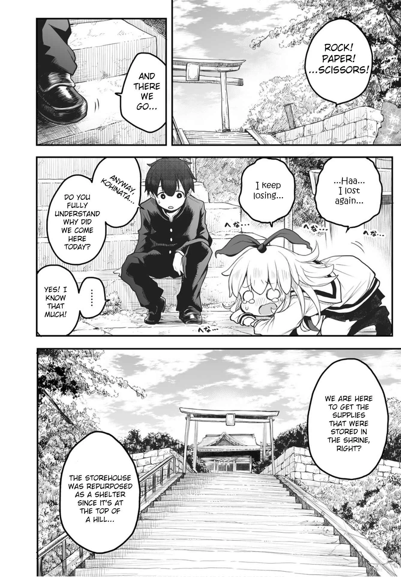 Shuumatsu no Kohinata-san Chapter 2: Stairs - Page 4