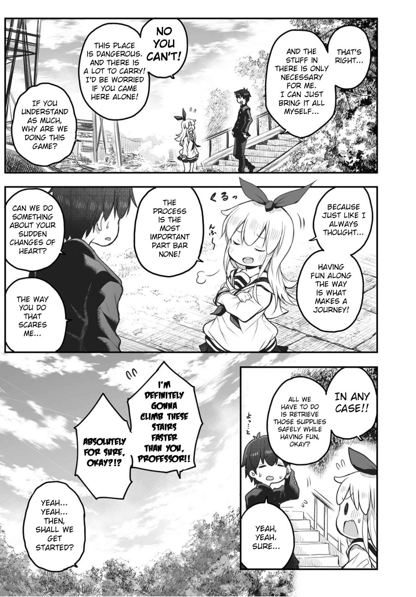 Shuumatsu no Kohinata-san Chapter 2: Stairs - Page 5