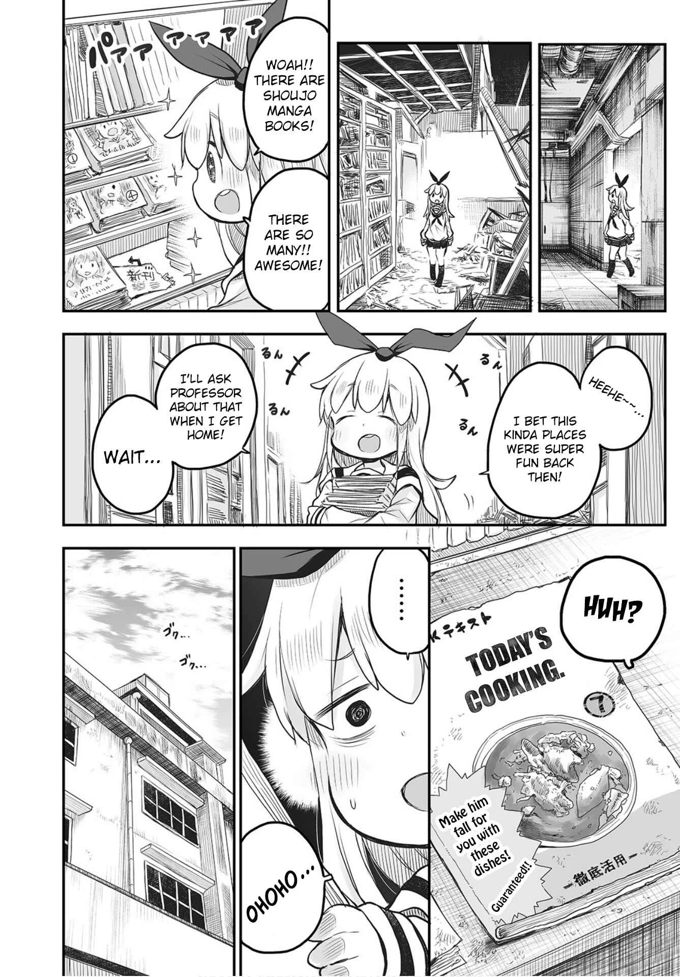 Shuumatsu no Kohinata-san Chapter 3: Home Cooking - Page 3