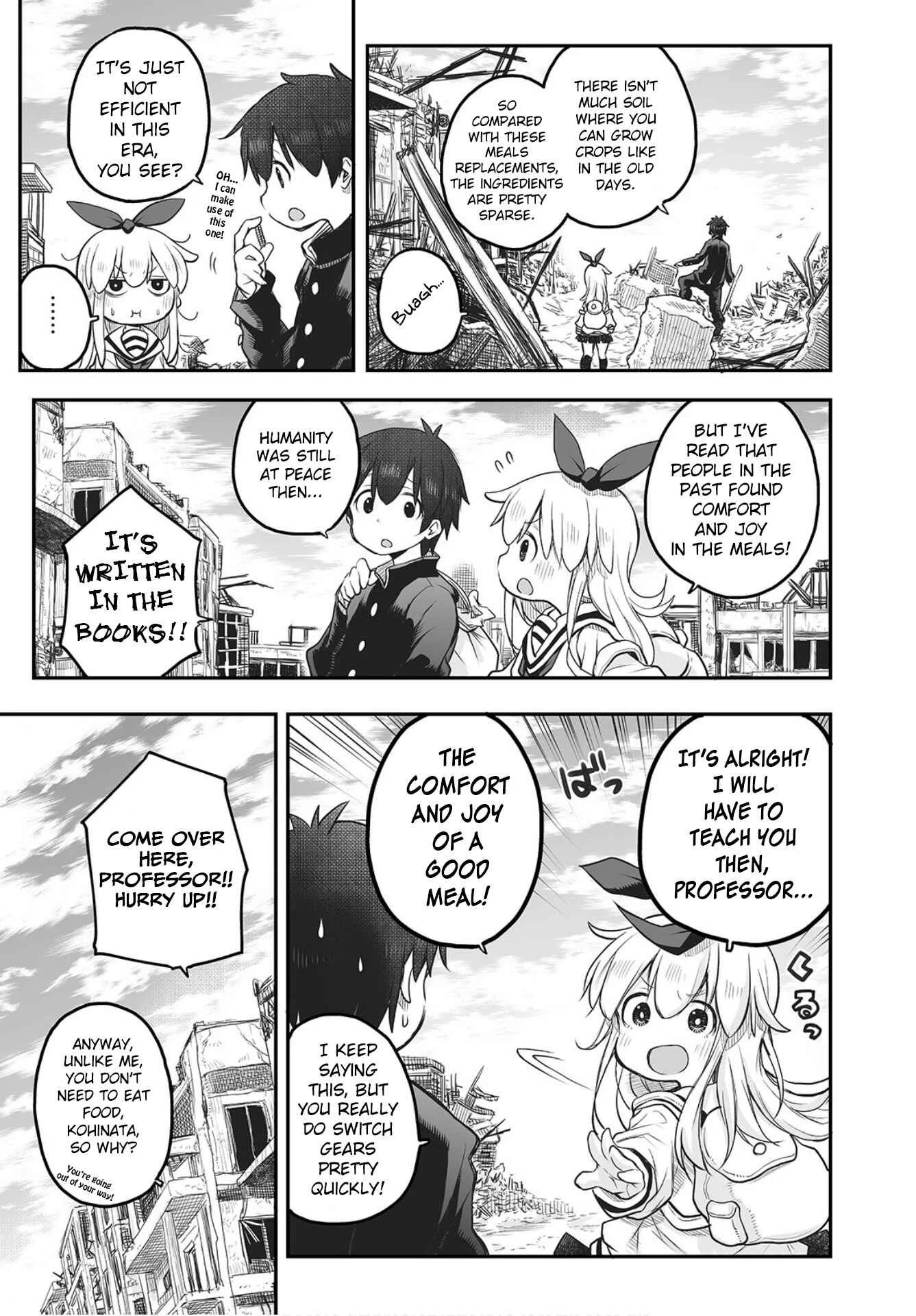 Shuumatsu no Kohinata-san Chapter 3: Home Cooking - Page 8