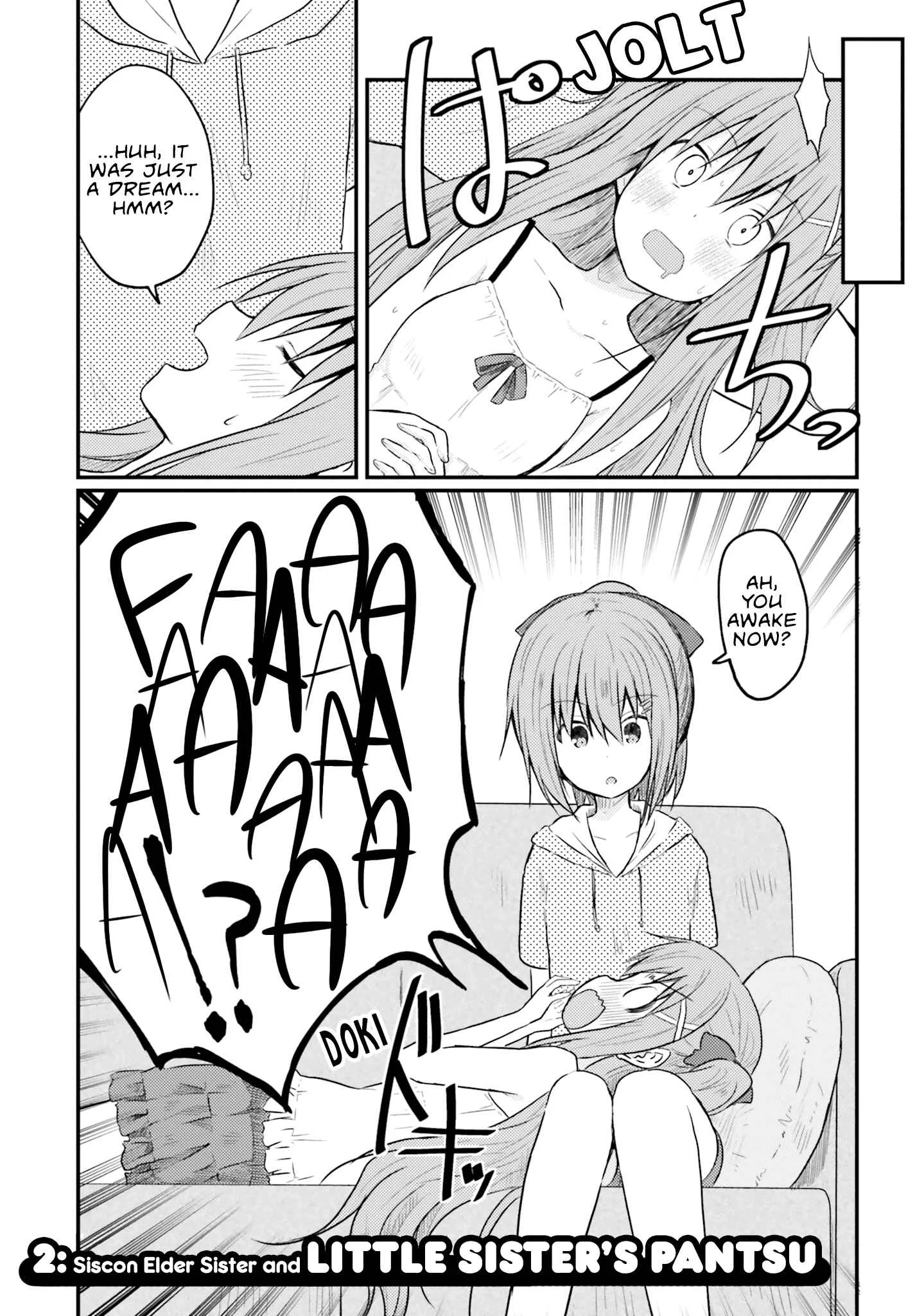 Siscon Oneechan to Kinishinai Imouto Chapter 2: Siscon Elder Sister and Little Sister's Pantsu - Page 3