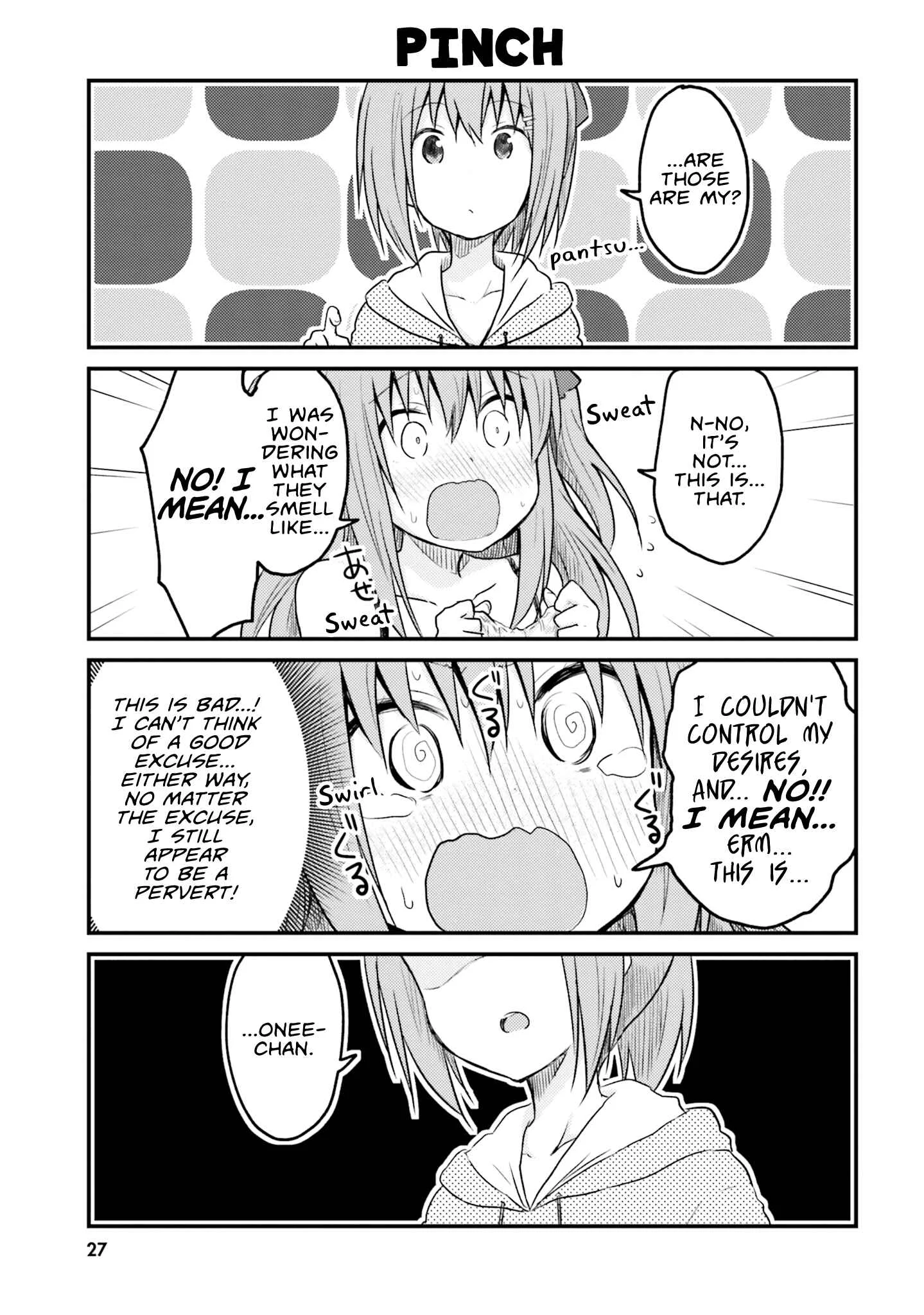 Siscon Oneechan to Kinishinai Imouto Chapter 2: Siscon Elder Sister and Little Sister's Pantsu - Page 9
