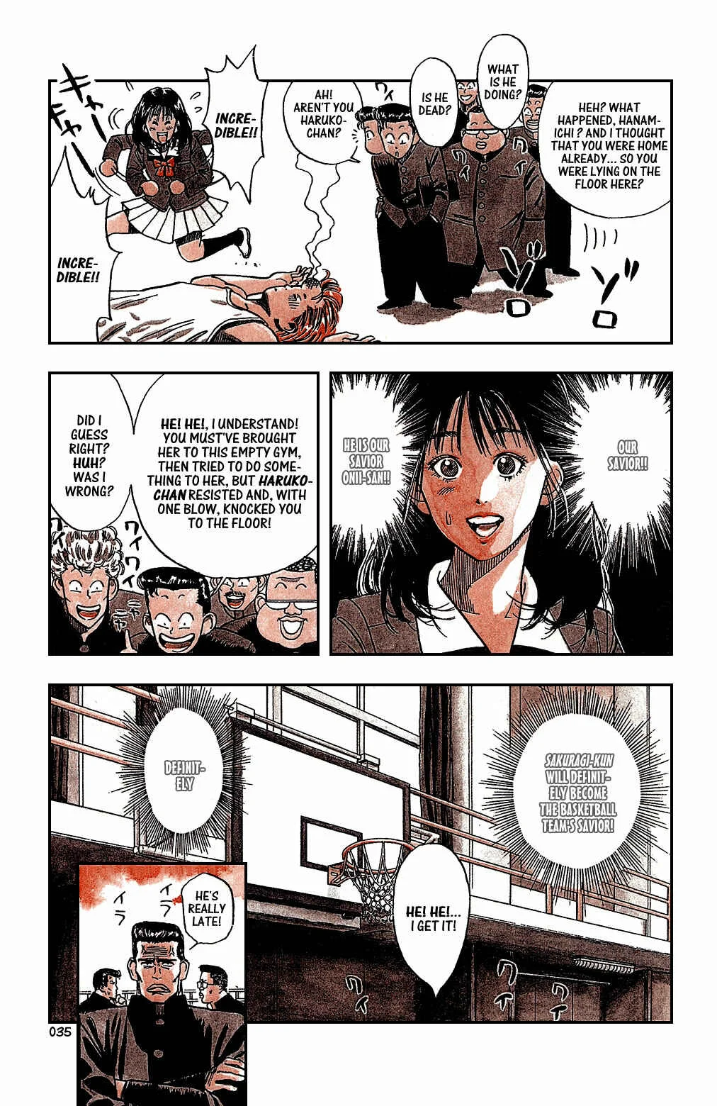 Slam Dunk! Chapter 1: Sakuragi-kun - Page 34