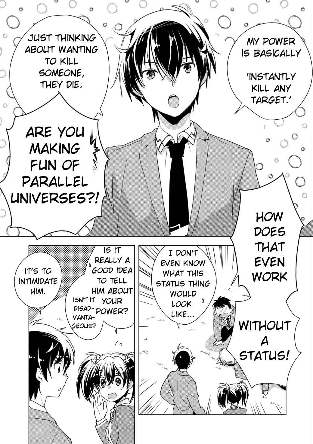 Sokushi Cheat ga Saikyou Sugite, Isekai no Yatsura ga Marude Aite ni Naranai ndesu ga. -ΑΩ- Chapter 2: Because your boobs were soft - Page 7