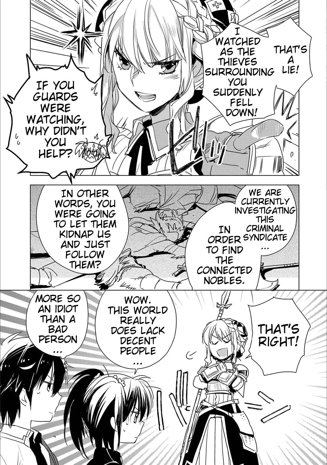 Sokushi Cheat ga Saikyou Sugite, Isekai no Yatsura ga Marude Aite ni Naranai ndesu ga. -ΑΩ- Chapter 4: My guardian spirit is the strongest, so even the other world is a piece of cake - Page 12
