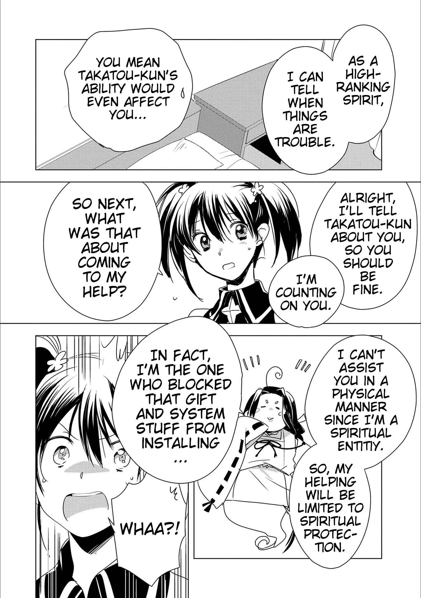Sokushi Cheat ga Saikyou Sugite, Isekai no Yatsura ga Marude Aite ni Naranai ndesu ga. -ΑΩ- Chapter 4: My guardian spirit is the strongest, so even the other world is a piece of cake - Page 20
