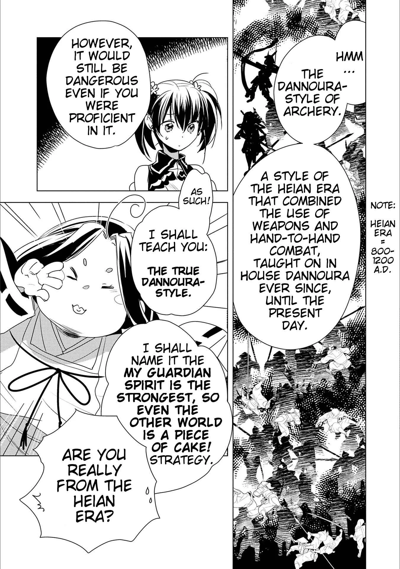 Sokushi Cheat ga Saikyou Sugite, Isekai no Yatsura ga Marude Aite ni Naranai ndesu ga. -ΑΩ- Chapter 4: My guardian spirit is the strongest, so even the other world is a piece of cake - Page 25