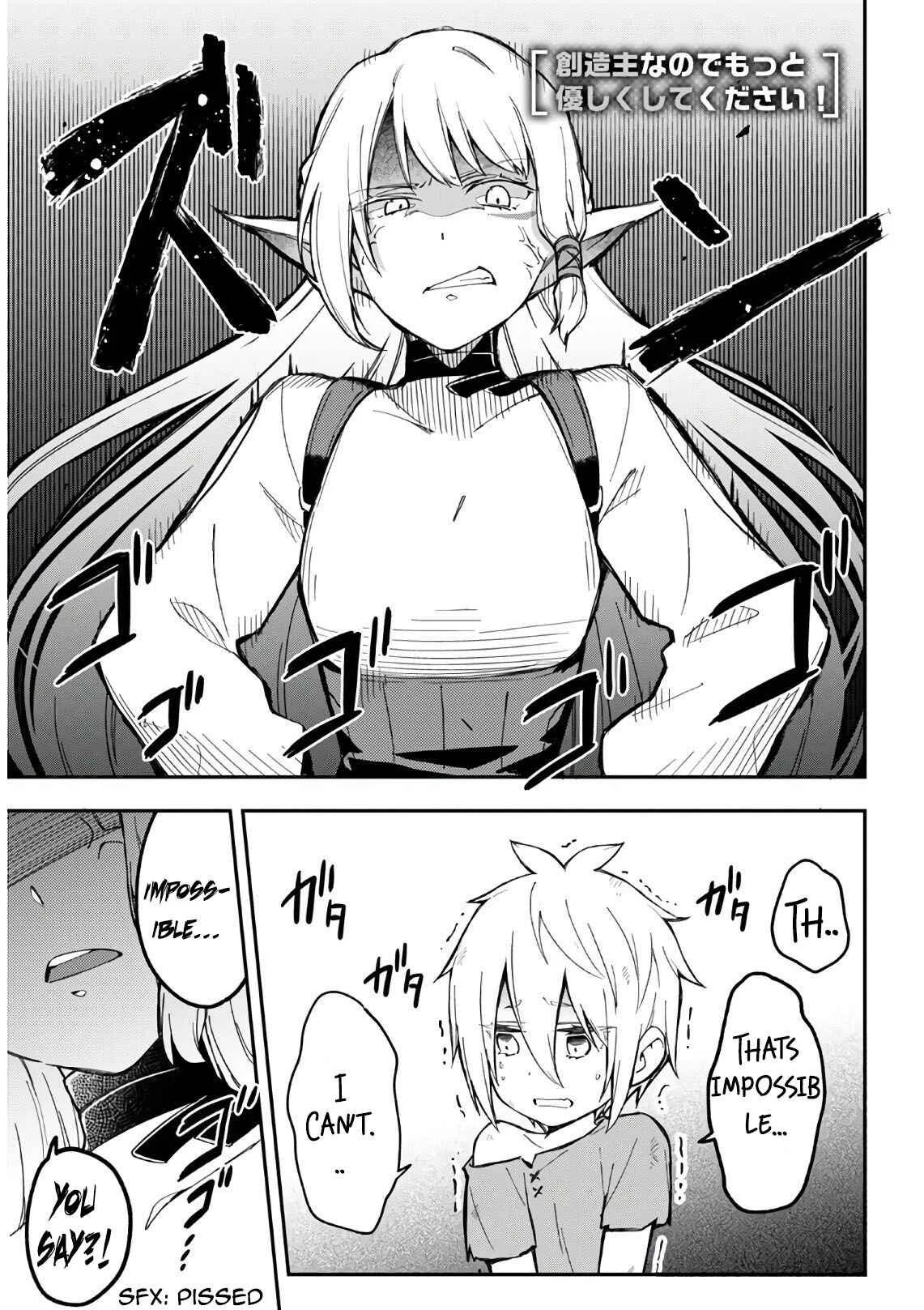 Souzoushu nano de Motto Yasashikute Kudasai! Chapter 3 - Page 2