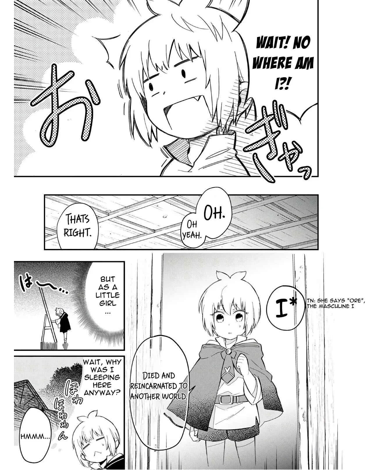 Souzoushu nano de Motto Yasashikute Kudasai! Chapter 4.1 - Page 4