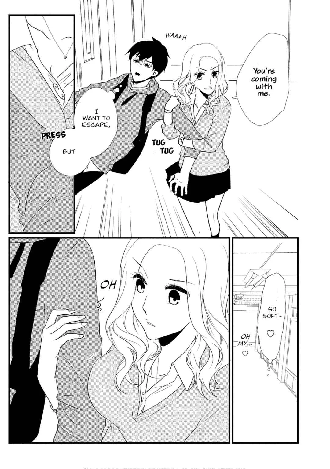 Special Attack on the Raw Breasts of Yankee Girls!! Anthology Comics Chapter 3: My Neighbor With Large Breasts by Coda - Page 14