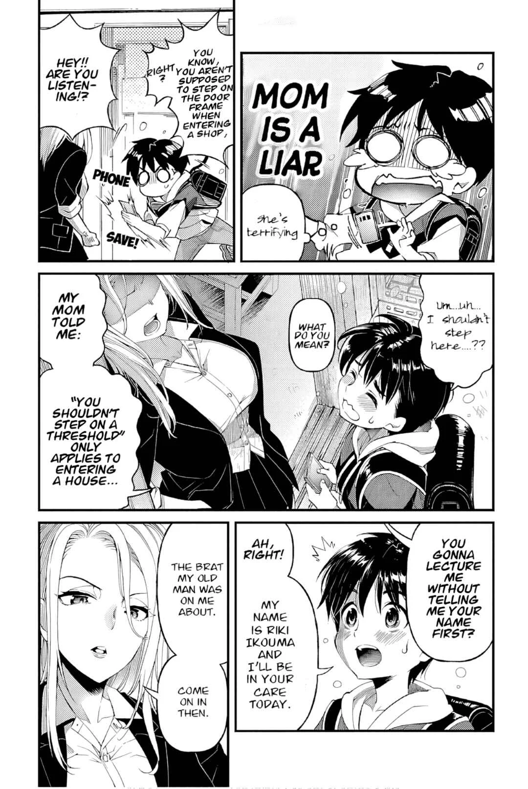 Special Attack on the Raw Breasts of Yankee Girls!! Anthology Comics Chapter 5: Treat Me! Big Sis Kana - Page 4