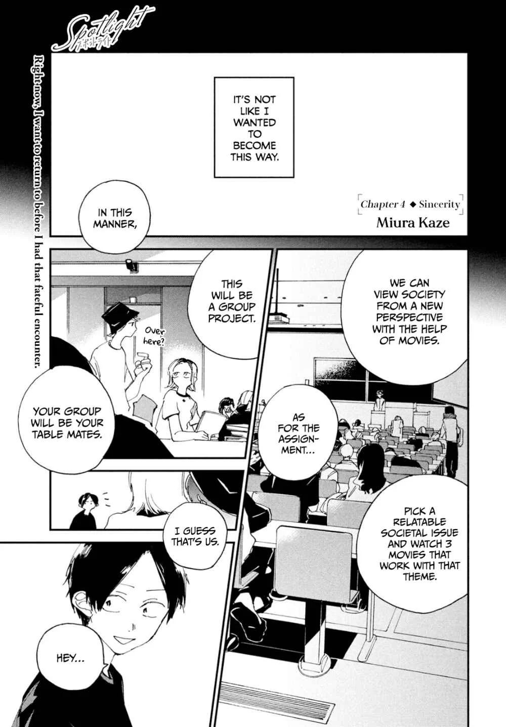 Spotlight Chapter 5: Sincerity - Page 2