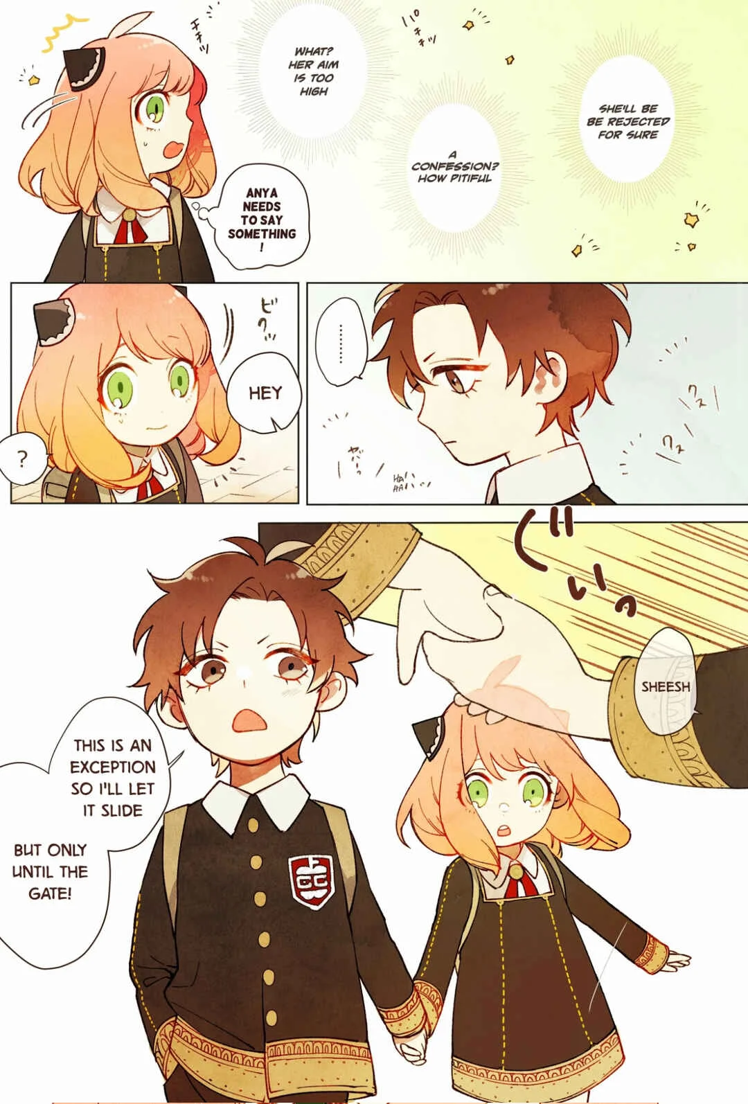 Spy x Family - Anya and Damian (Doujinshi) Chapter 1: The Holding Hands Plan - Page 3