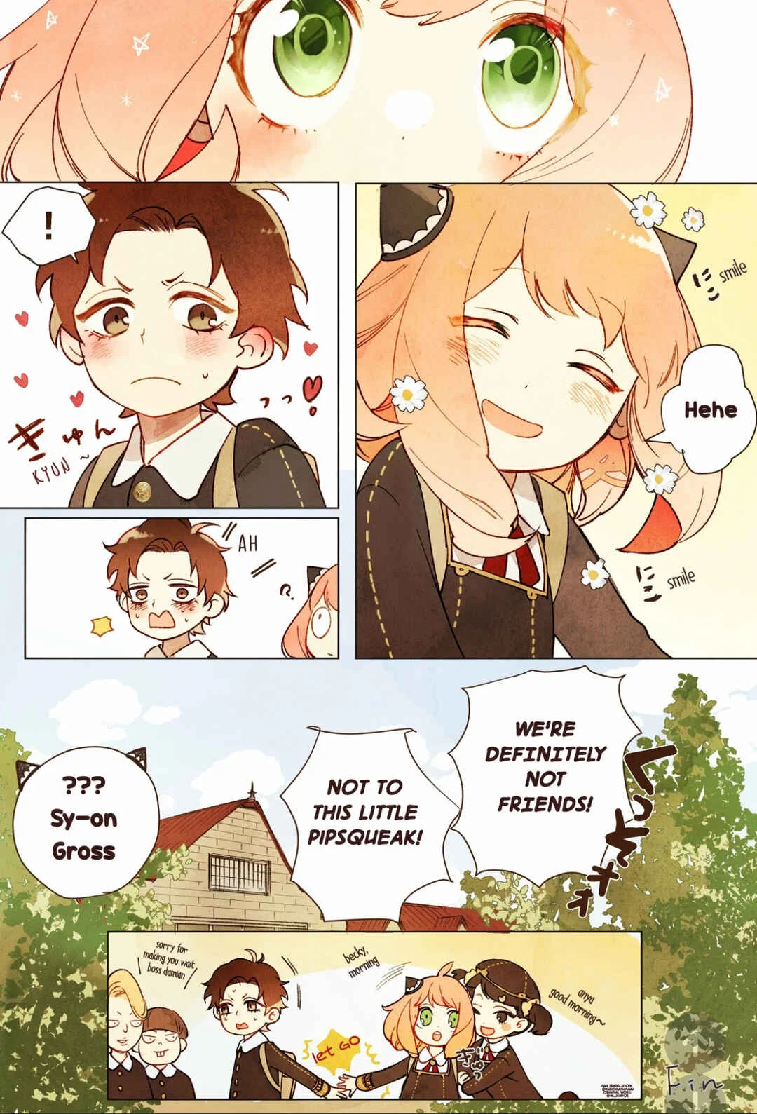 Spy x Family - Anya and Damian (Doujinshi) Chapter 1: The Holding Hands Plan - Page 4