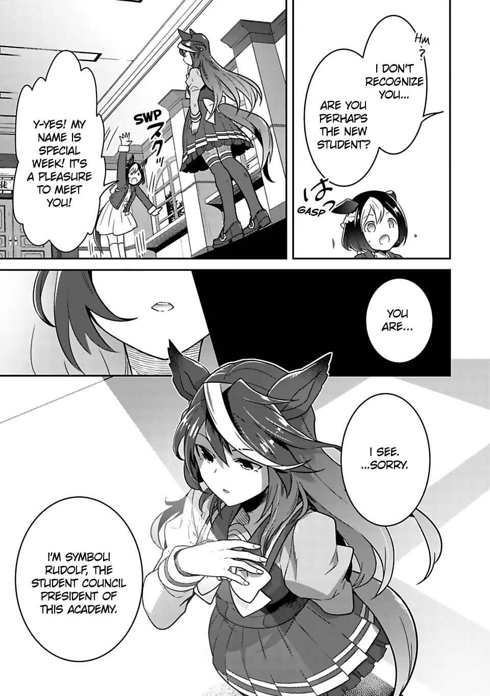 Starting Gate! Uma Musume Pretty Derby Chapter 2: Special Today! #02 - Page 9