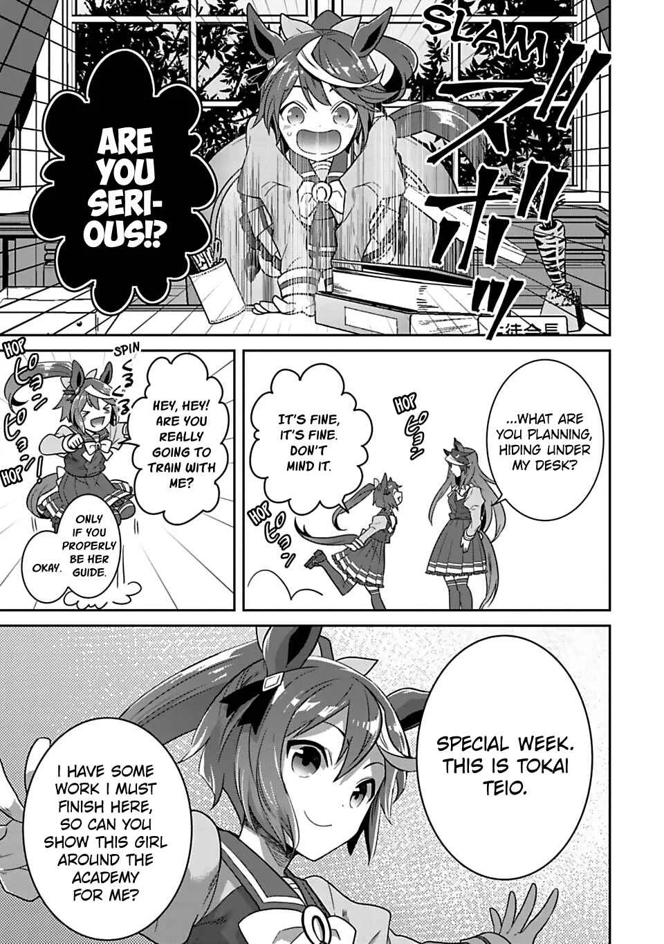 Starting Gate! Uma Musume Pretty Derby Chapter 2: Special Today! #02 - Page 17
