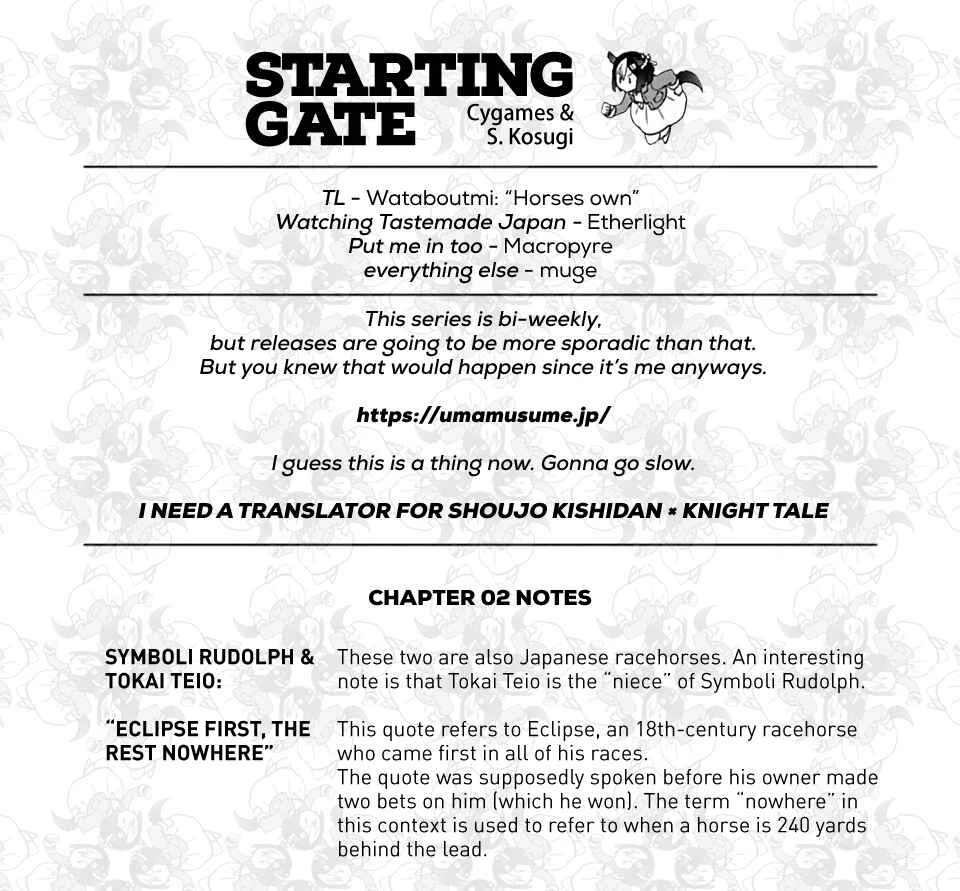Starting Gate! Uma Musume Pretty Derby Chapter 2: Special Today! #02 - Page 21