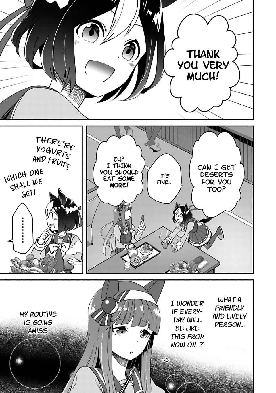 Starting Gate! Uma Musume Pretty Derby Chapter 4: Distance Between the Two #01 - Page 5