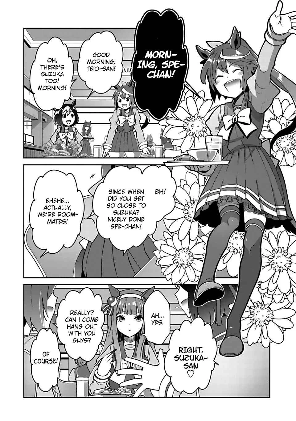 Starting Gate! Uma Musume Pretty Derby Chapter 4: Distance Between the Two #01 - Page 6